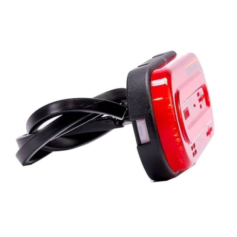 Lampa gabarit 121x47, LED, rosie, Fristom