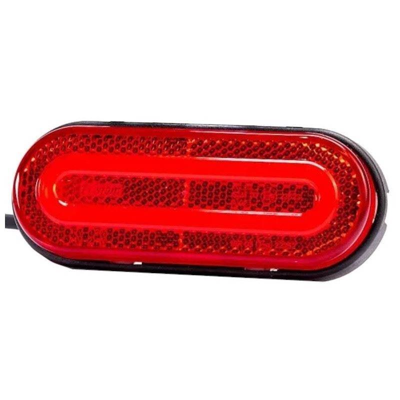 Lampa gabarit 121x47, LED, rosie, Fristom