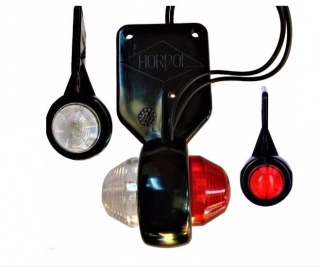 Lampa gabarit cu brat 98mm, LED