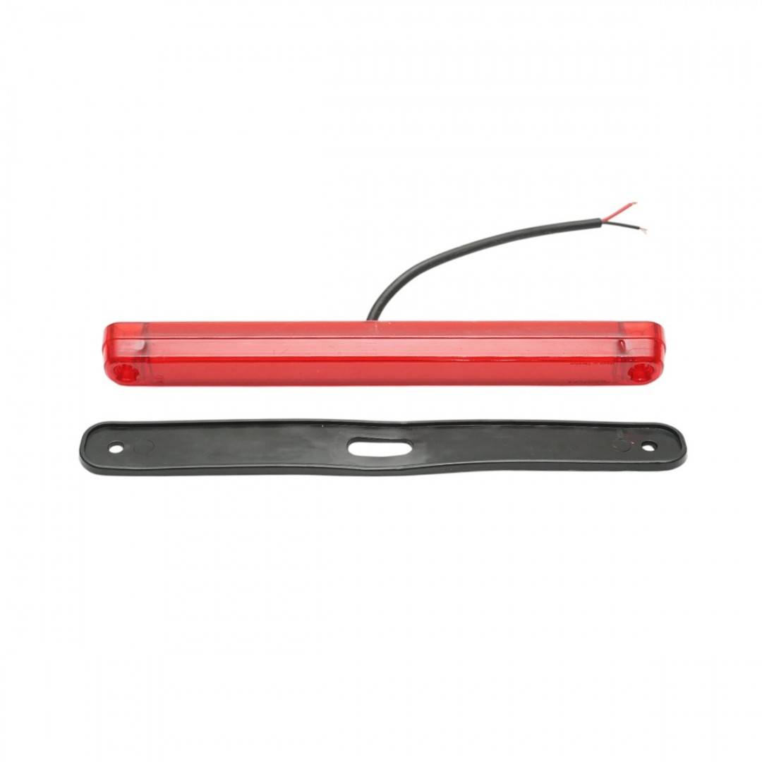 Lampa gabarit laterala LED NEON 12-24V rosie slim 235x26.5x21mm Breckner Germany