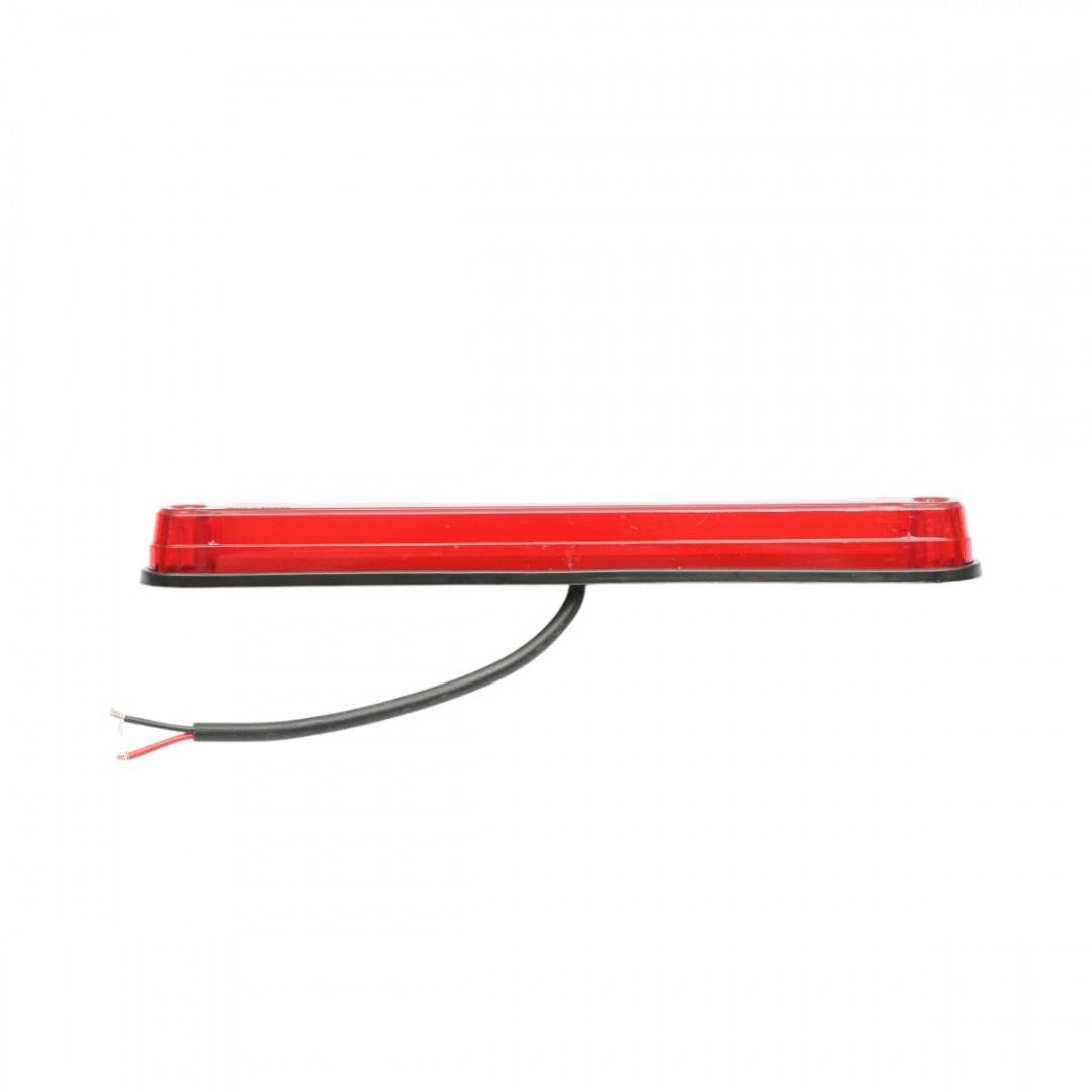 Lampa gabarit laterala LED NEON 12-24V rosie slim 235x26.5x21mm Breckner Germany
