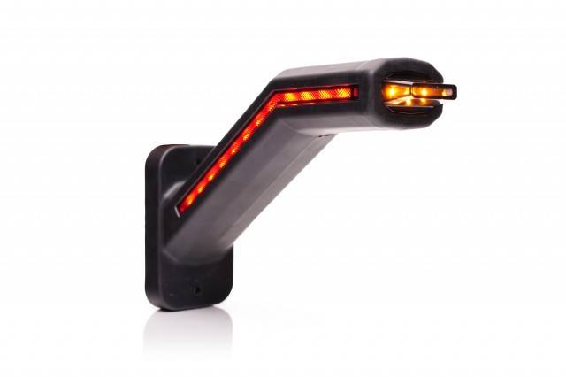 Lampa gabarit LED 3 culori WAS 12/24V DREAPTA