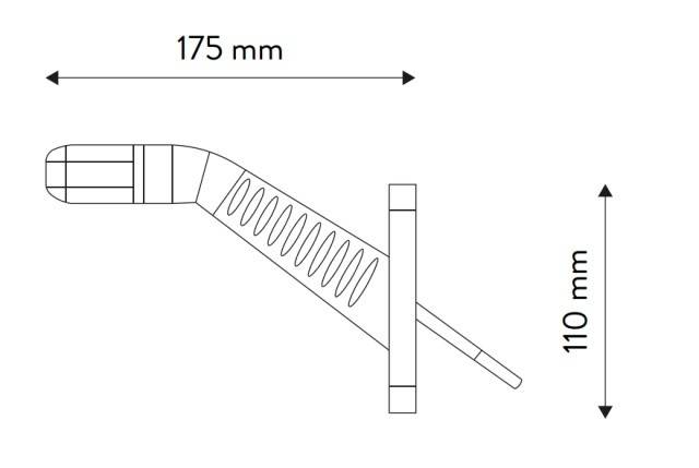 Lampa gabarit LED stanga 10-30V