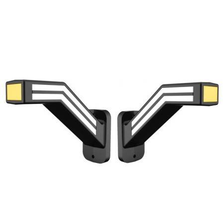 Lampa gabarit NEON cu SEMNALIZARE DINAMICA - dreapta