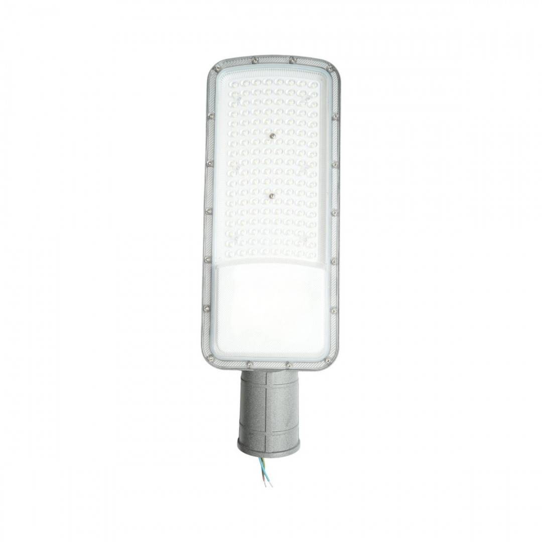 Lampa iluminat stradal LED 100W, 100-265V, 6500K, 14000lm cu prindere pe stalp 445x155x45mm IP66 Breckner Germany