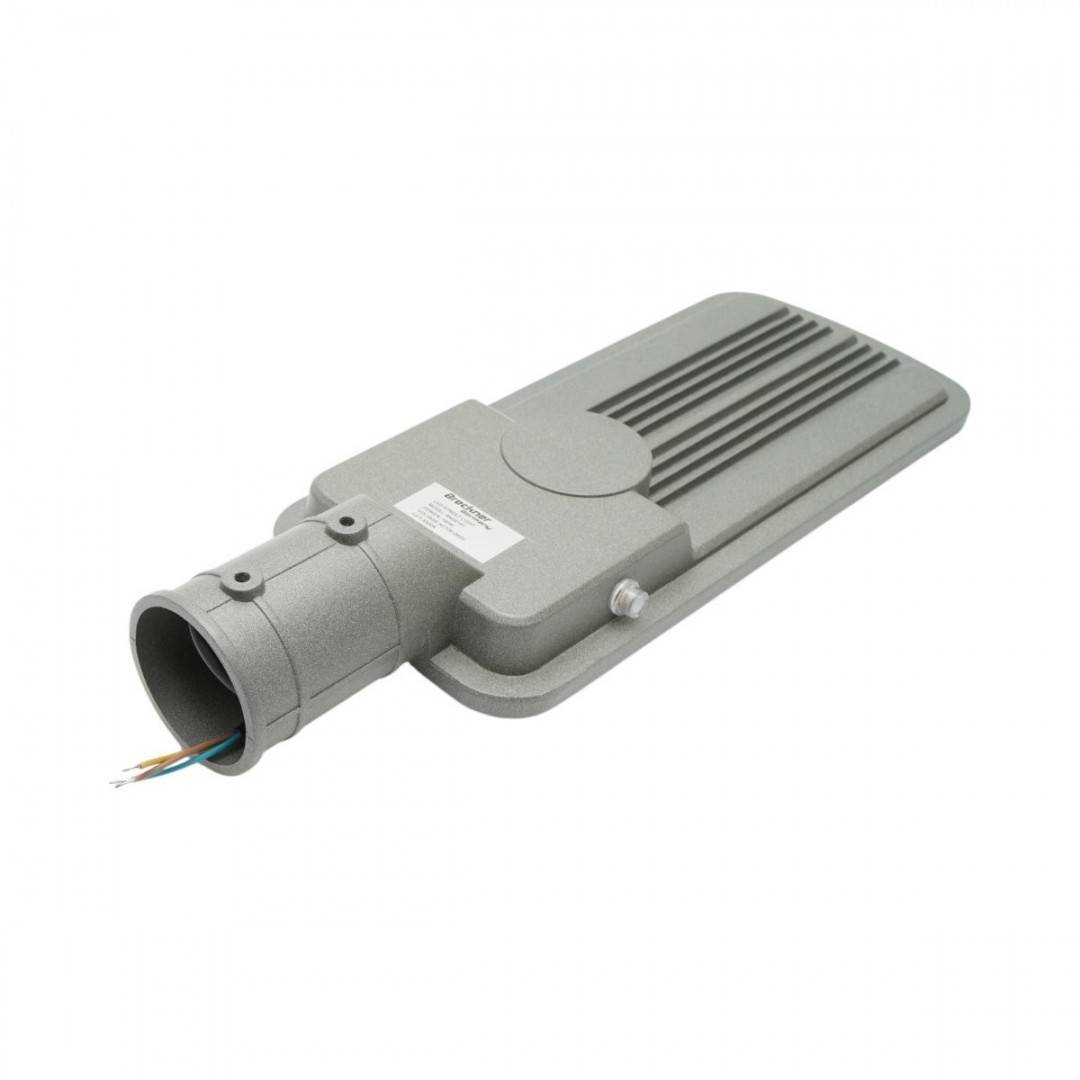 Lampa iluminat stradal LED 100W, 100-265V, 6500K, 14000lm cu prindere pe stalp 445x155x45mm IP66 Breckner Germany