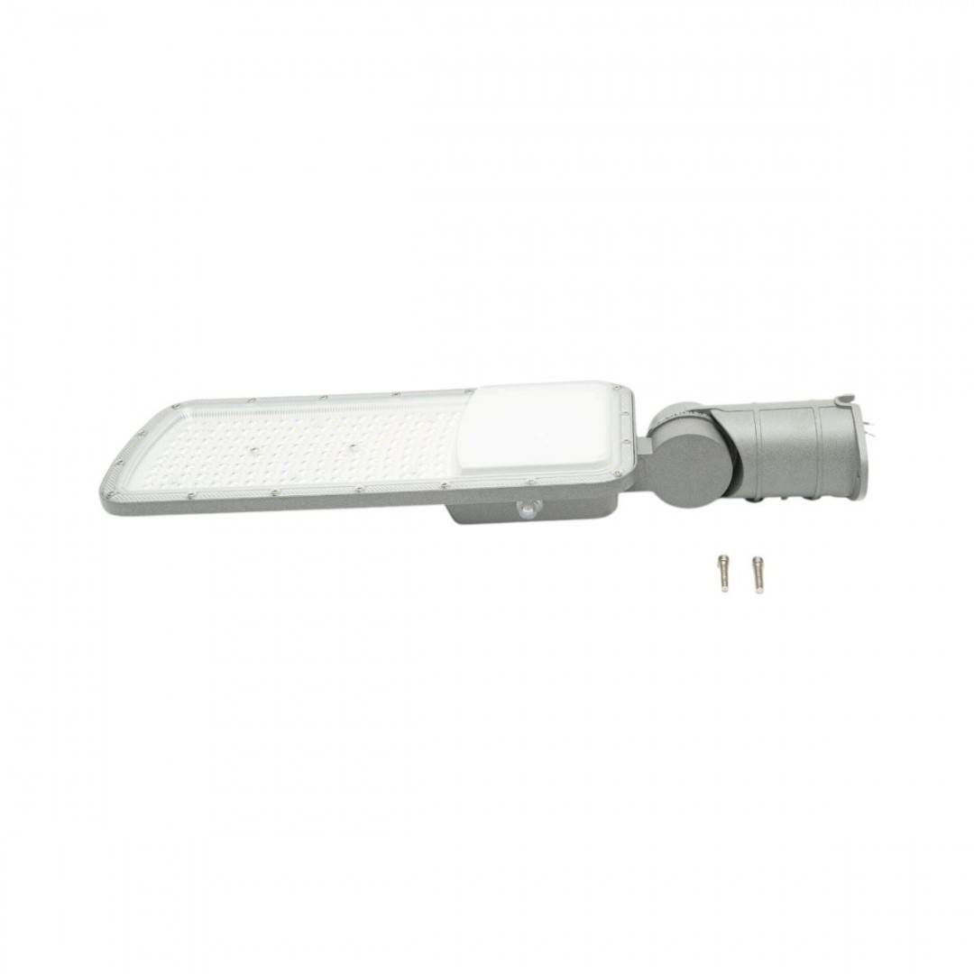 Lampa iluminat stradal LED 100W, 100-265V, 6500K, 14000lm cu prindere pe stalp 505x155x45mm IP66 Breckner Germany