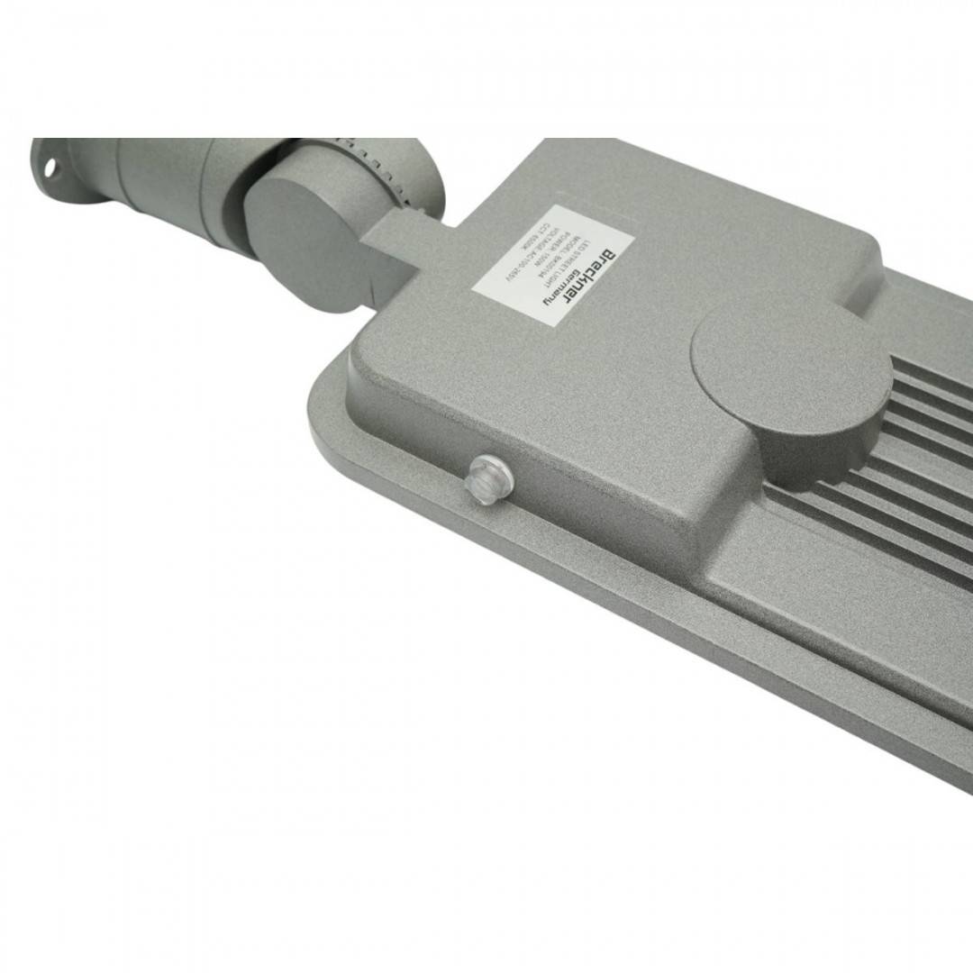 Lampa iluminat stradal LED 150W, 100-265V, 6500K, 21000lm cu prindere pe stalp 560x185x45mm IP66 Breckner Germany
