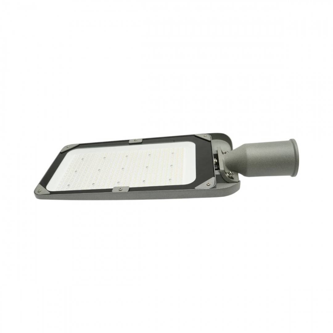 Lampa iluminat stradal LED 150W, 100-277V, 6500K, 25500lm cu prindere pe stalp 500x210x70mm IP66 Breckner Germany