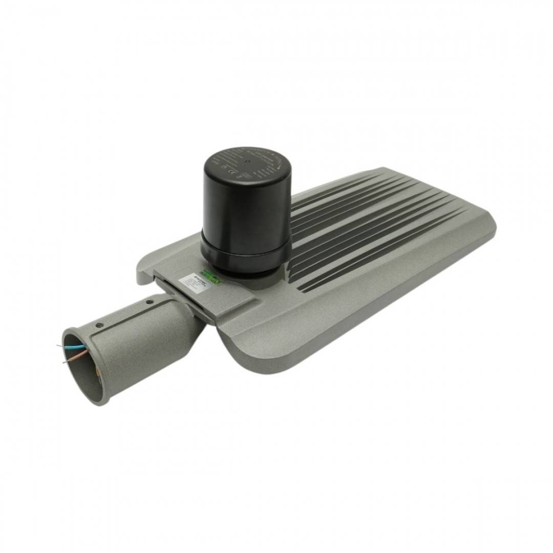 Lampa iluminat stradal LED 150W, 100-277V, 6500K, 25500lm cu prindere pe stalp 500x210x70mm IP66 Breckner Germany
