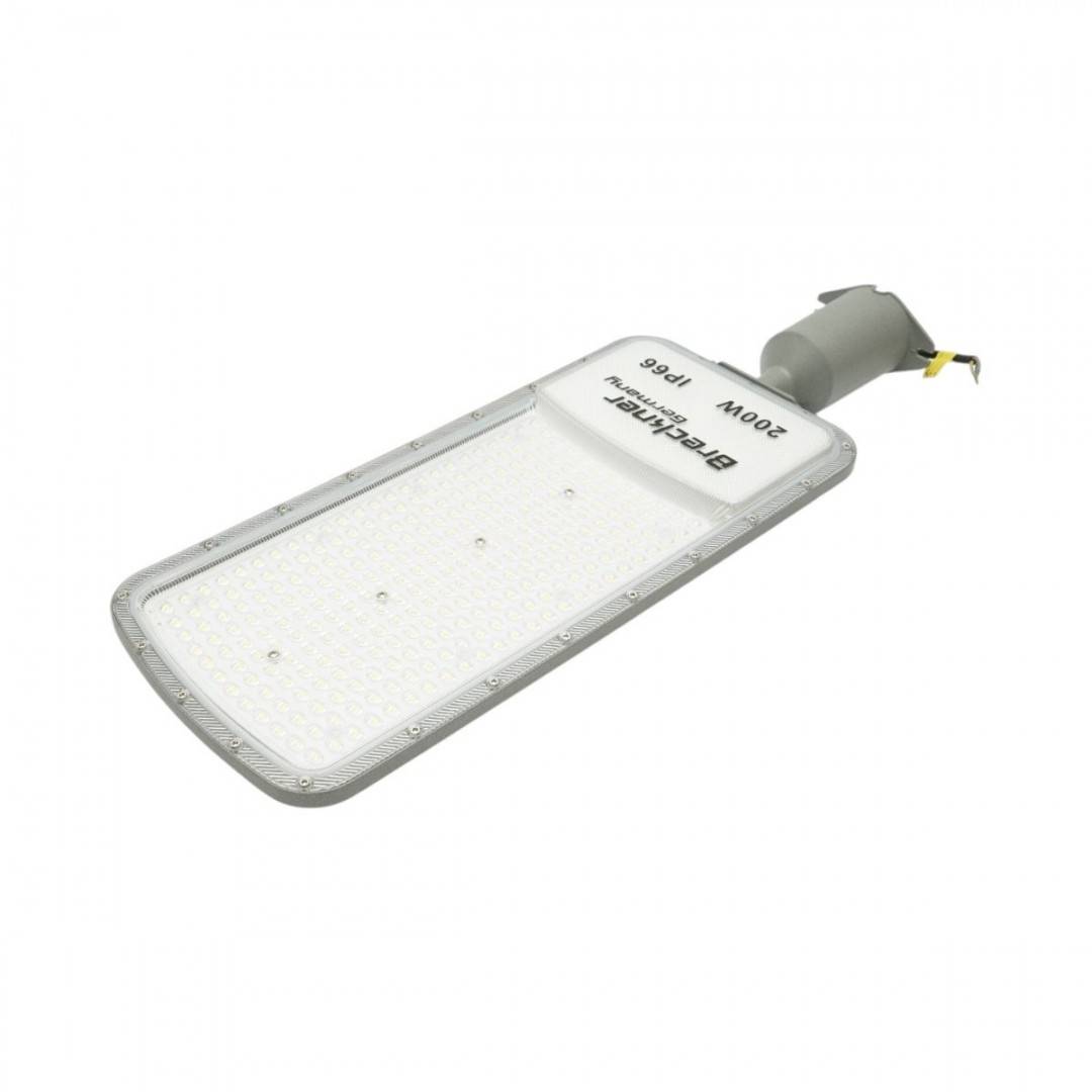Lampa iluminat stradal LED 200W, 100-265V, 6500K, 22000lm cu prindere pe stalp 590x200x25mm IP66 Breckner Germany