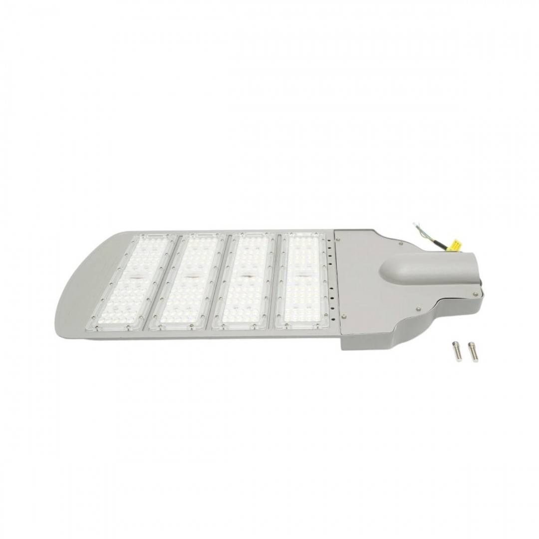 Lampa iluminat stradal LED 200W, 100-265V, 6500K, 26000lm cu prindere pe stalp 590x280x50mm IP66 Breckner Germany