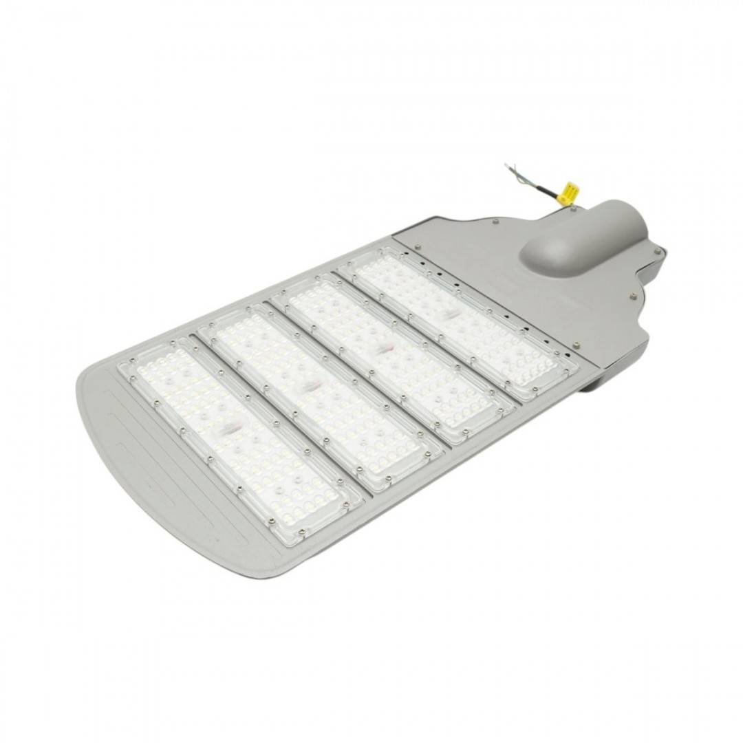 Lampa iluminat stradal LED 200W, 100-265V, 6500K, 26000lm cu prindere pe stalp 590x280x50mm IP66 Breckner Germany