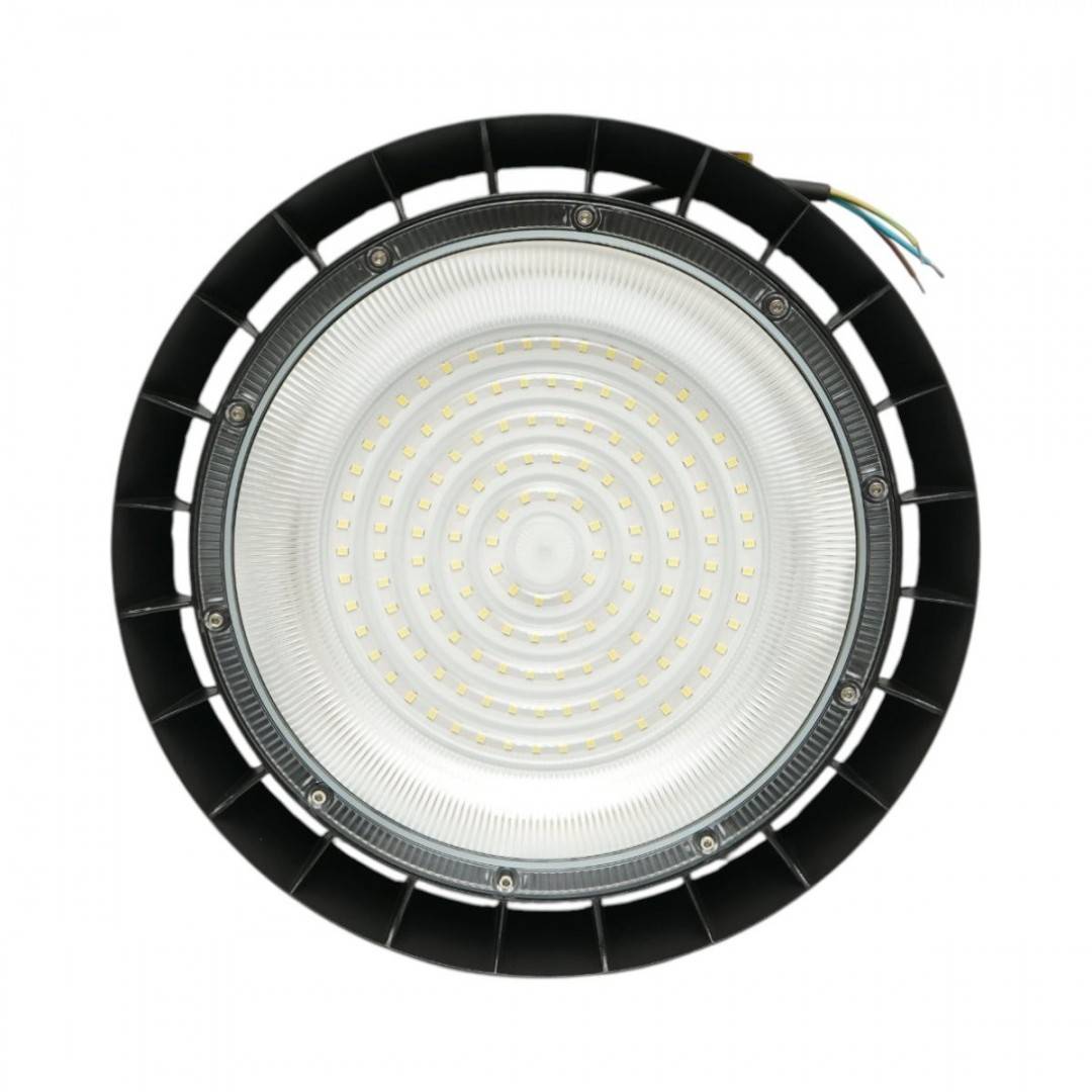 Lampa industriala LED UFO High-Bay 100W, 100-265V, 6500K, 12000lm pentru hale, depozite 290x32mm IP65 Breckner Germany