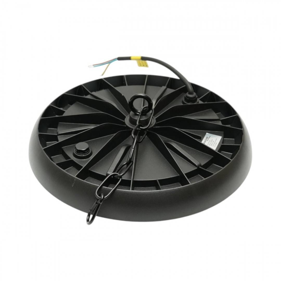 Lampa industriala LED UFO High-Bay 100W, 100-265V, 6500K, 12000lm pentru hale, depozite 290x32mm IP65 Breckner Germany
