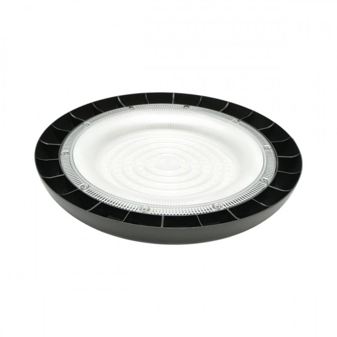 Lampa industriala LED UFO High-Bay 100W, 100-265V, 6500K, 12000lm pentru hale, depozite 290x32mm IP65 Breckner Germany