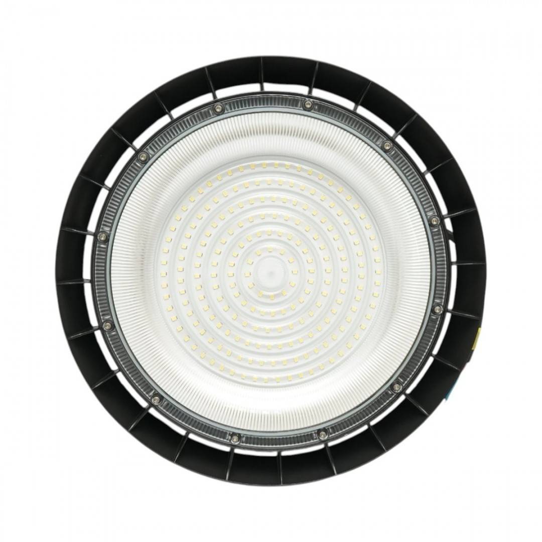 Lampa industriala LED UFO High-Bay 150W, 100-265V, 6500K, 18000lm pentru hale, depozite 325x34mm IP65 Breckner Germany