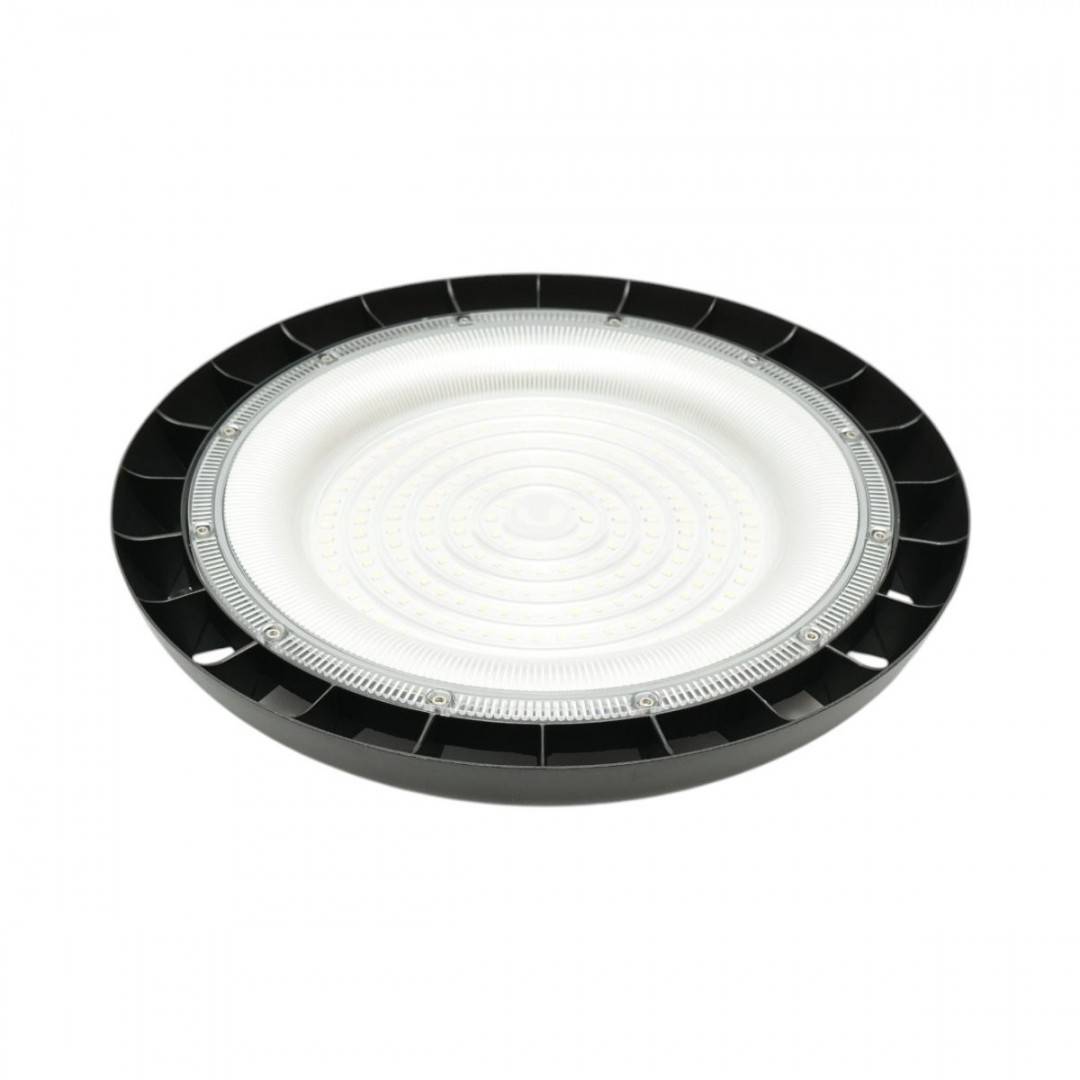 Lampa industriala LED UFO High-Bay 150W, 100-265V, 6500K, 18000lm pentru hale, depozite 325x34mm IP65 Breckner Germany