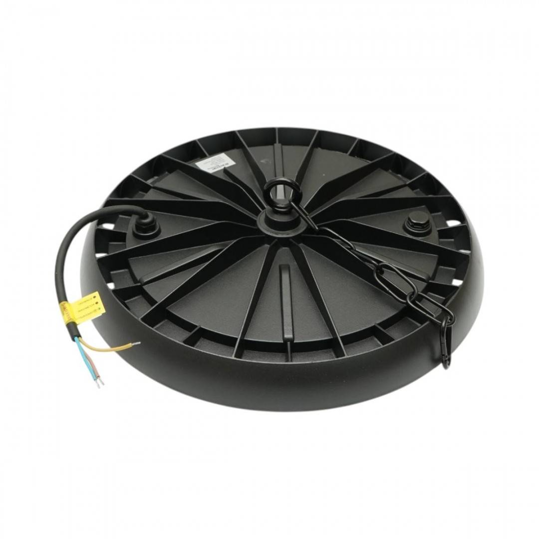Lampa industriala LED UFO High-Bay 150W, 100-265V, 6500K, 18000lm pentru hale, depozite 325x34mm IP65 Breckner Germany
