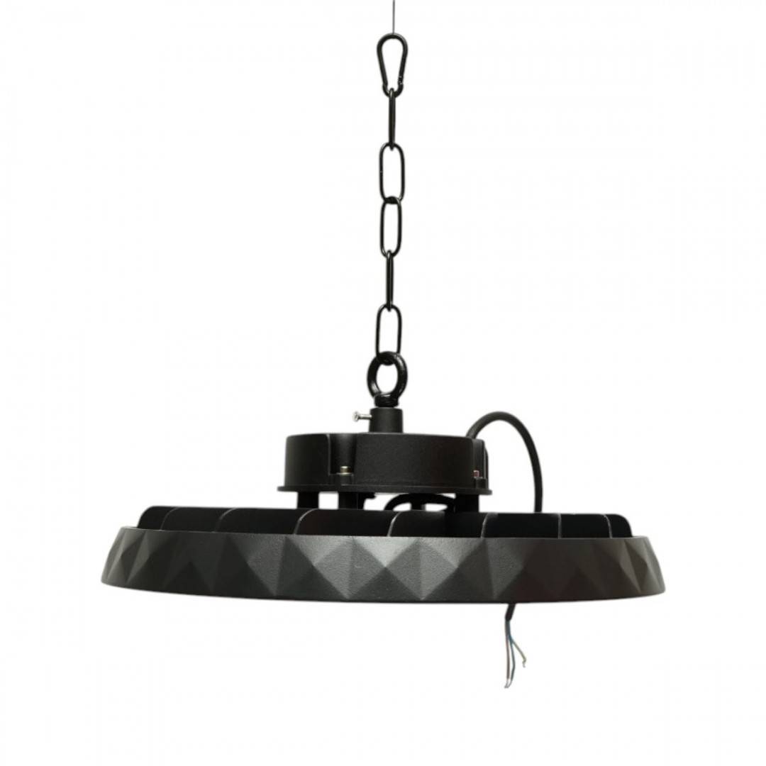 Lampa industriala LED UFO High-Bay 150W, 100-265V, 6500K, 24000lm pentru hale, depozite 330x45mm IP65 Breckner Germany