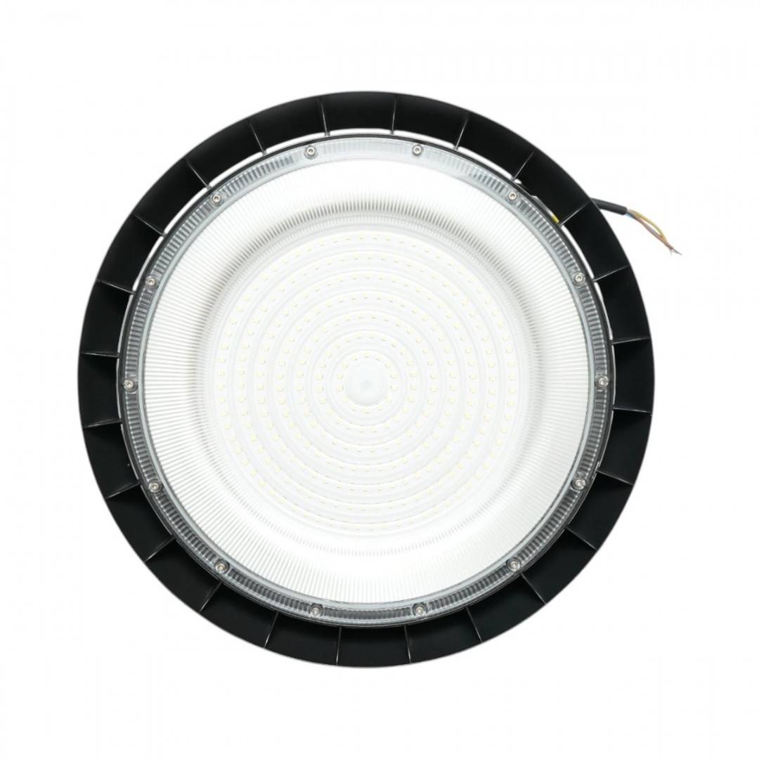 Lampa industriala LED UFO High-Bay 200W, 100-265V, 6500K, 24000lm pentru hale, depozite 365x32mm IP65 Breckner Germany