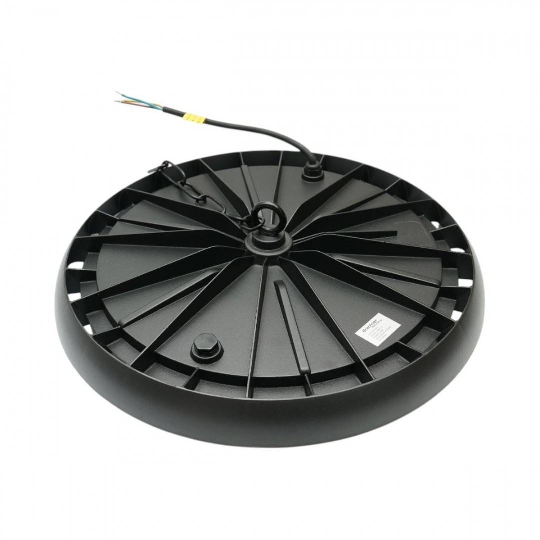 Lampa industriala LED UFO High-Bay 200W, 100-265V, 6500K, 24000lm pentru hale, depozite 365x32mm IP65 Breckner Germany