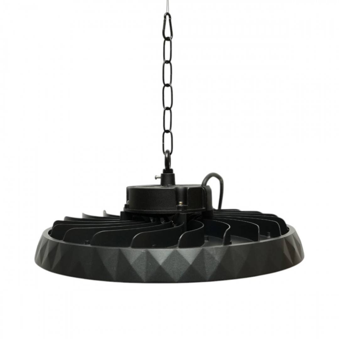 Lampa industriala LED UFO High-Bay 200W, 100-265V, 6500K, 40000lm pentru hale, depozite 375x50mm IP65 Breckner Germany