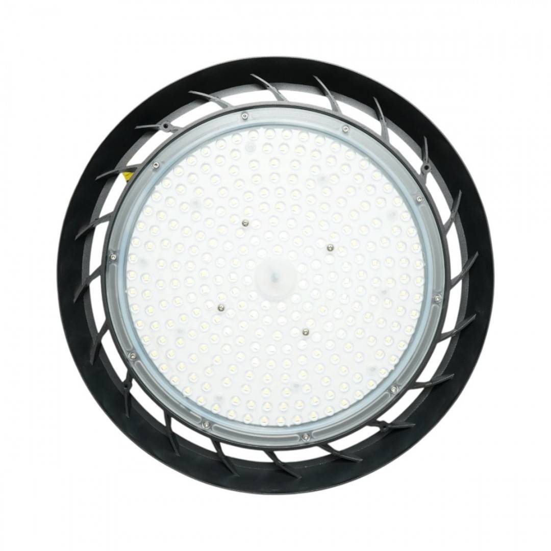 Lampa industriala LED UFO High-Bay 200W, 100-265V, 6500K, 40000lm pentru hale, depozite 375x50mm IP65 Breckner Germany