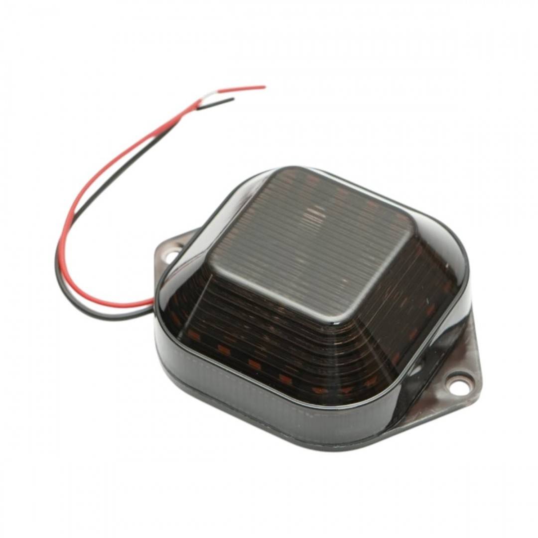 Lampa laterala LED patrata 24 SMD, 12-24V, galben, 60x60mm Breckner Germany