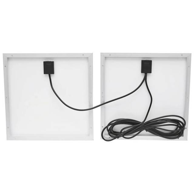 Lampa LED 240x0.5W cu panou solar 35W si baterie 7.4V/15Ah
