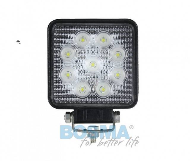 Lampa LED 60 Grade 12V/24V 1600 Lumen + avertizor masarier, Bosma