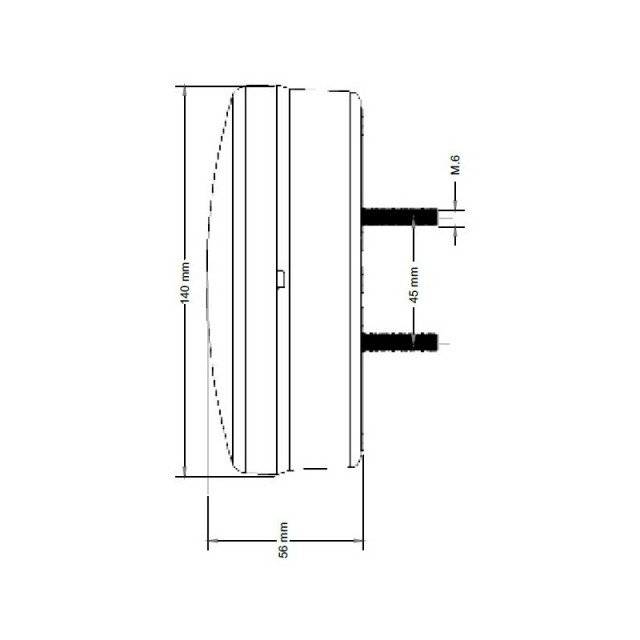 LAMPA LED CAMION 24V