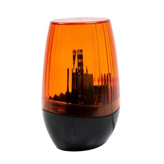 Lampa LED de semnalizare deschidere poarta PNI LMP130, 12-265V, intermitenta, pentru porti autoportante, IP54