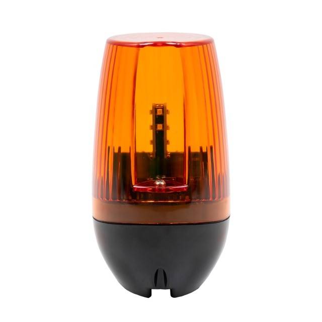 Lampa LED de semnalizare deschidere poarta PNI LMP130, 12-265V, intermitenta, pentru porti autoportante, IP54