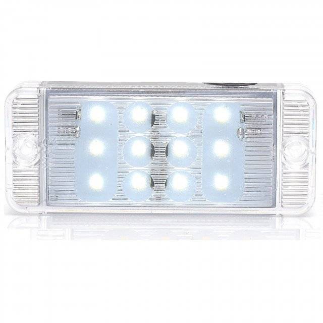 Lampa led dreptunghiulara alba 11x4.5 cm