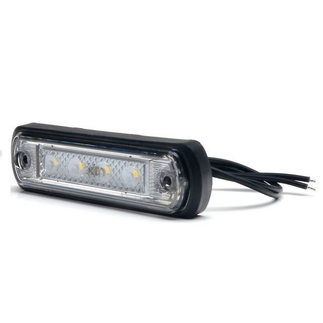 Lampa led dreptunghiulara alba 30x108.60 mm