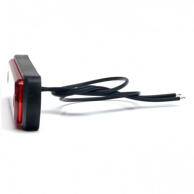 Lampa led dreptunghiulara rosie WAS 30x108.60 mm