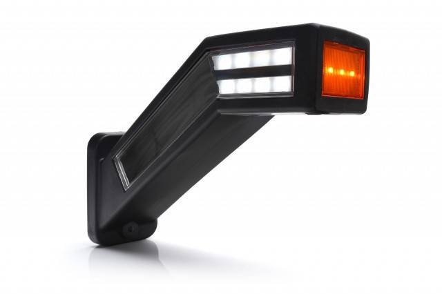 Lampa LED marcaj lateral cu suport STANGA