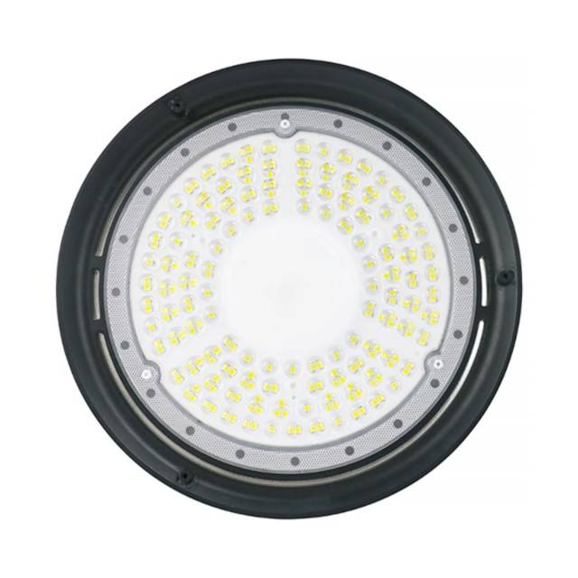 Lampa LED PNI D-Light 2200 tip High Bay, 200W, 27000lm, 6500K, alimentare 230 V, IP65, pentru iluminat industrial in spatii cu inaltime mare