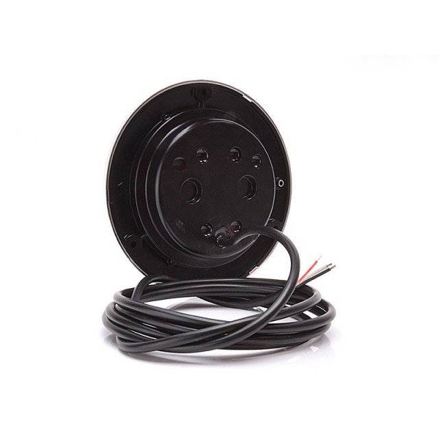 Lampa led rosie ROTUNDA 2 FUNCTII LUMINOASE fi 25 cm