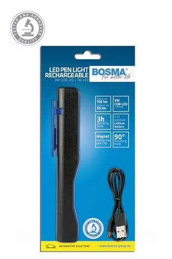 Lampa Lucru cu acumulator reincarcabil Bosma
