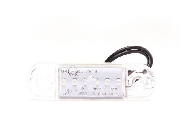 Lampa marcaj albastra LED 12/24V