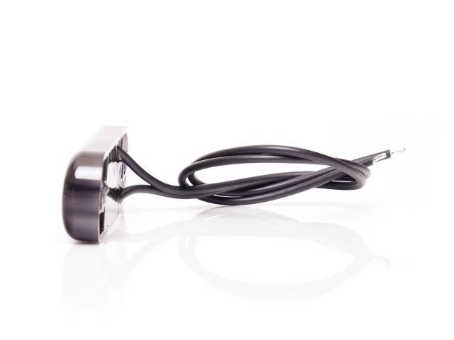 Lampa marcaj BLACK cu lumina portocalie 12 LEDURI 12/24V