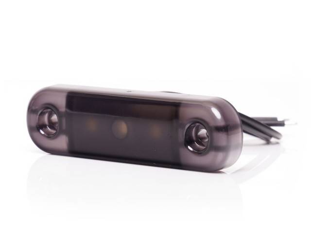 Lampa marcaj BLACK cu lumina portocalie 3 LEDURI 12/24V