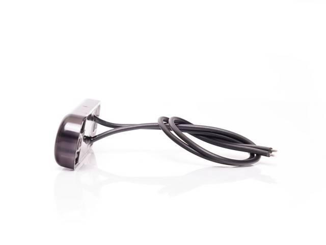 Lampa marcaj BLACK cu lumina portocalie 3 LEDURI 12/24V