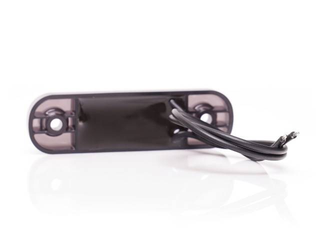 Lampa marcaj BLACK cu lumina rosie 12 LEDURI 12/24V