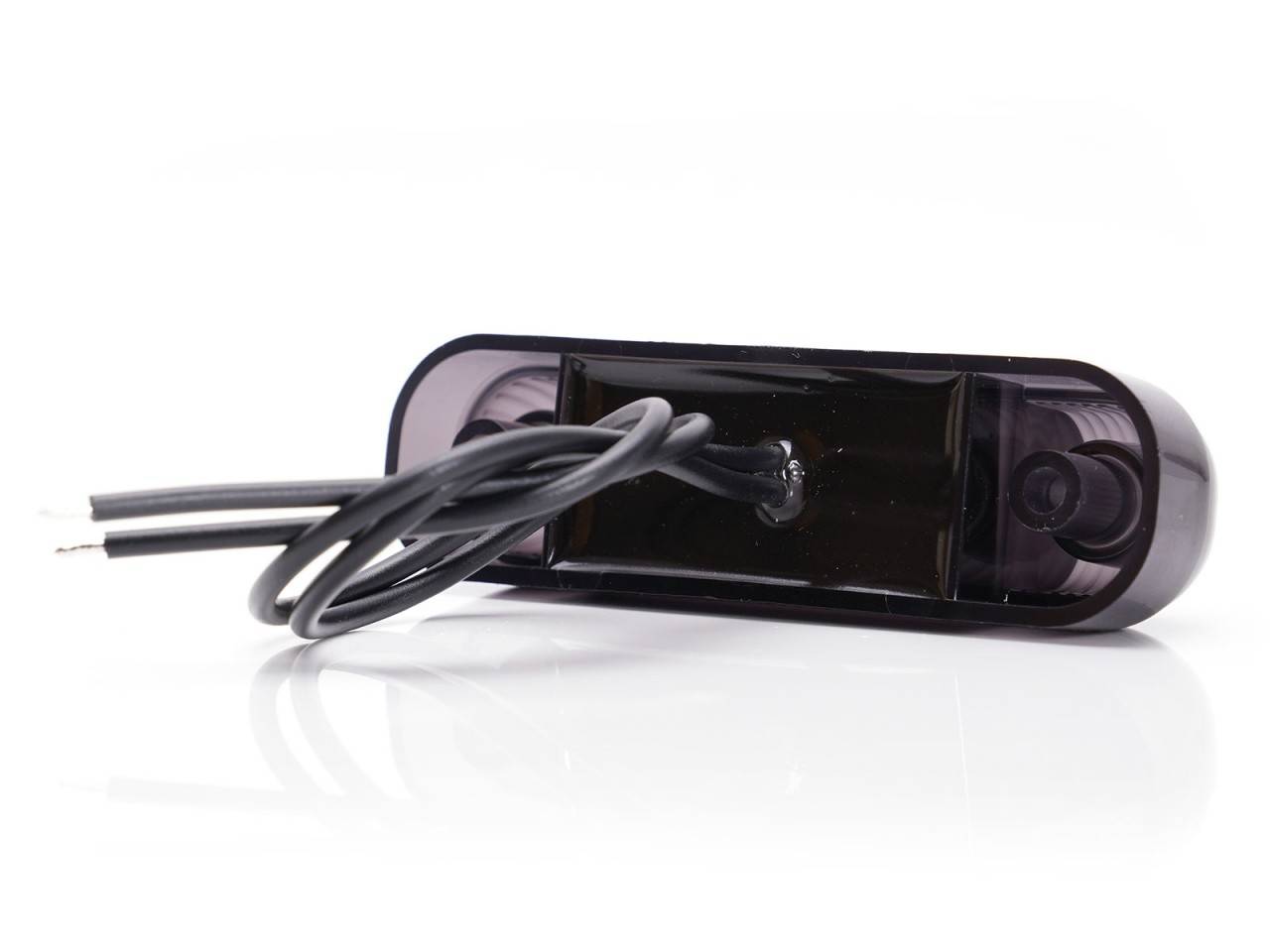 Lampa marcaj BLACK cu lumina rosie 3 LEDURI 12/24V
