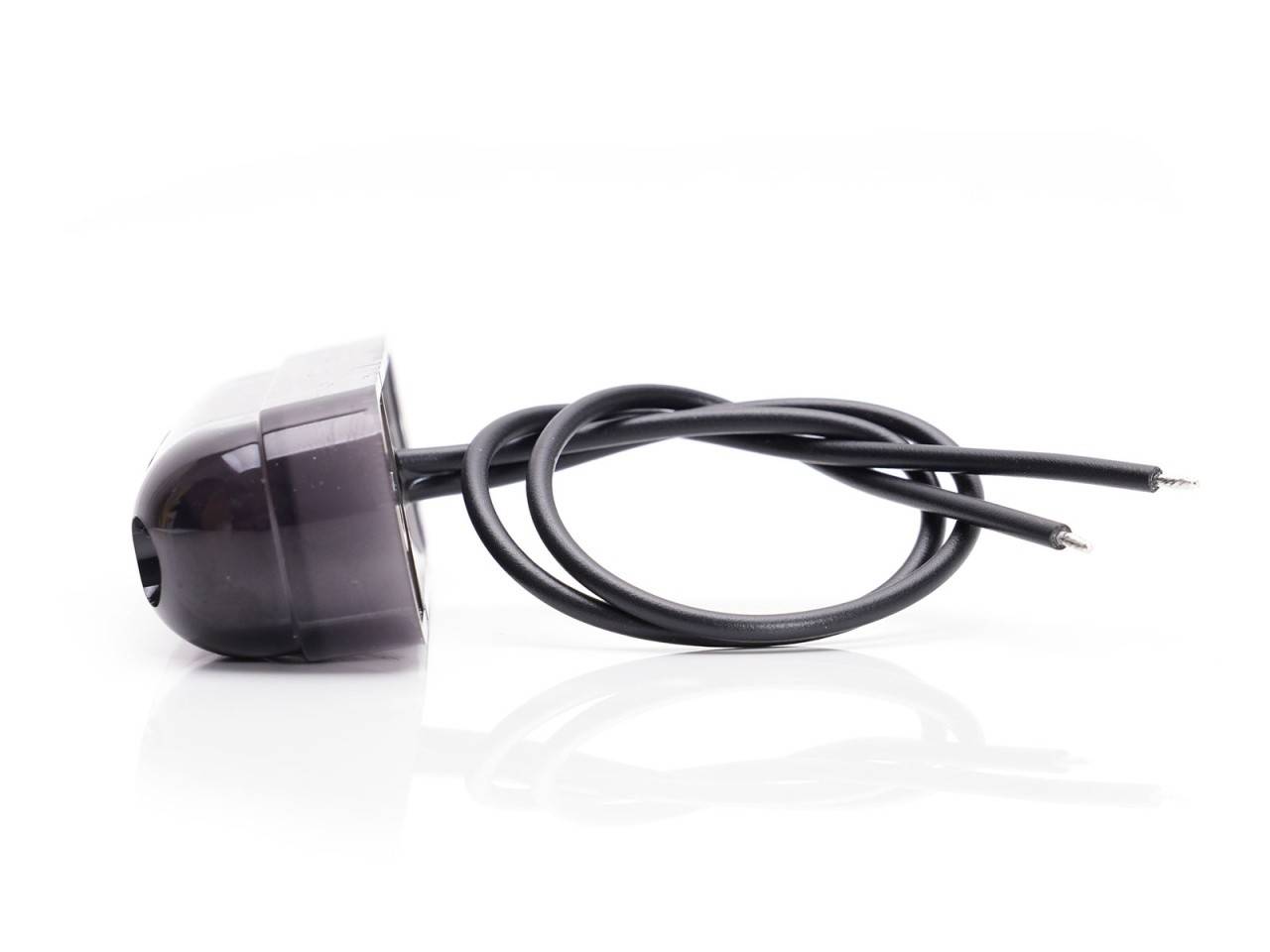 Lampa marcaj BLACK cu lumina rosie 3 LEDURI 12/24V