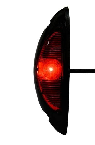 Lampa marcaj lateral alb-rosu LED