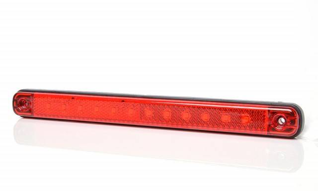 Lampa marcaj rosie LED 12/24V 38cm